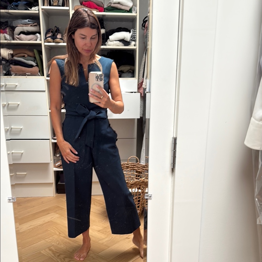 Club Monaco Navy Jumpsuit